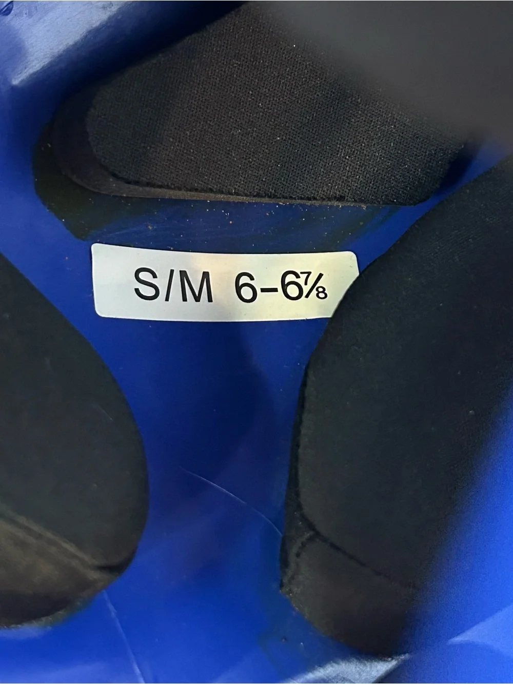 RIP-IT Softball Blue and White Batting Helmet S/M 6 6 7/8
